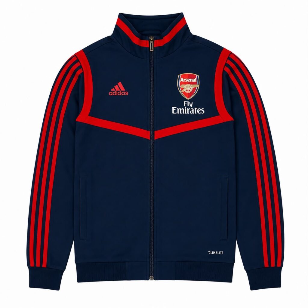 Arsenal FC Trackjacket – Dunkelblau/Rot