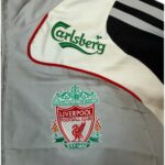 Liverpool FC Retro Trackjacket – Grau/Schwarz