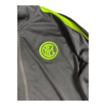 Inter Mailand Trackjacket-Set – Schwarz/Neongrün