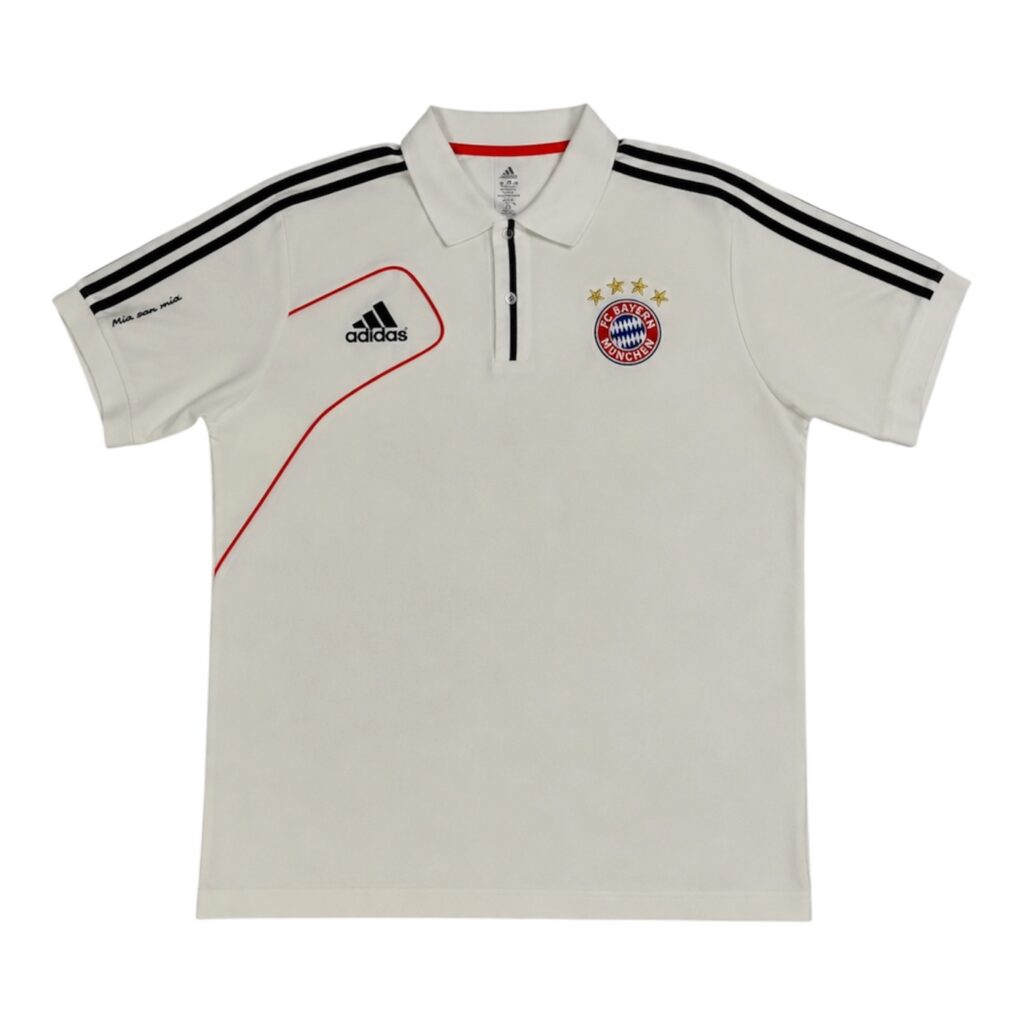 FC Bayern München Poloshirt – Weiß