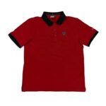 Ferrari x Puma Poloshirt – Rot/Schwarz