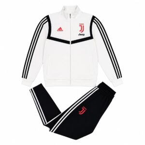 adidas juventus trainingsanzug – weiß/schwarz