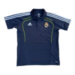 Real Madrid Poloshirt – Navy/Neon-Gelb
