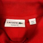 Lacoste Poloshirt – Rot
