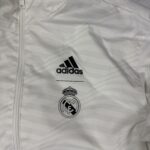Adidas Real Madrid Trackjacket – Wendbar (Lila-Streifen/Weiß)