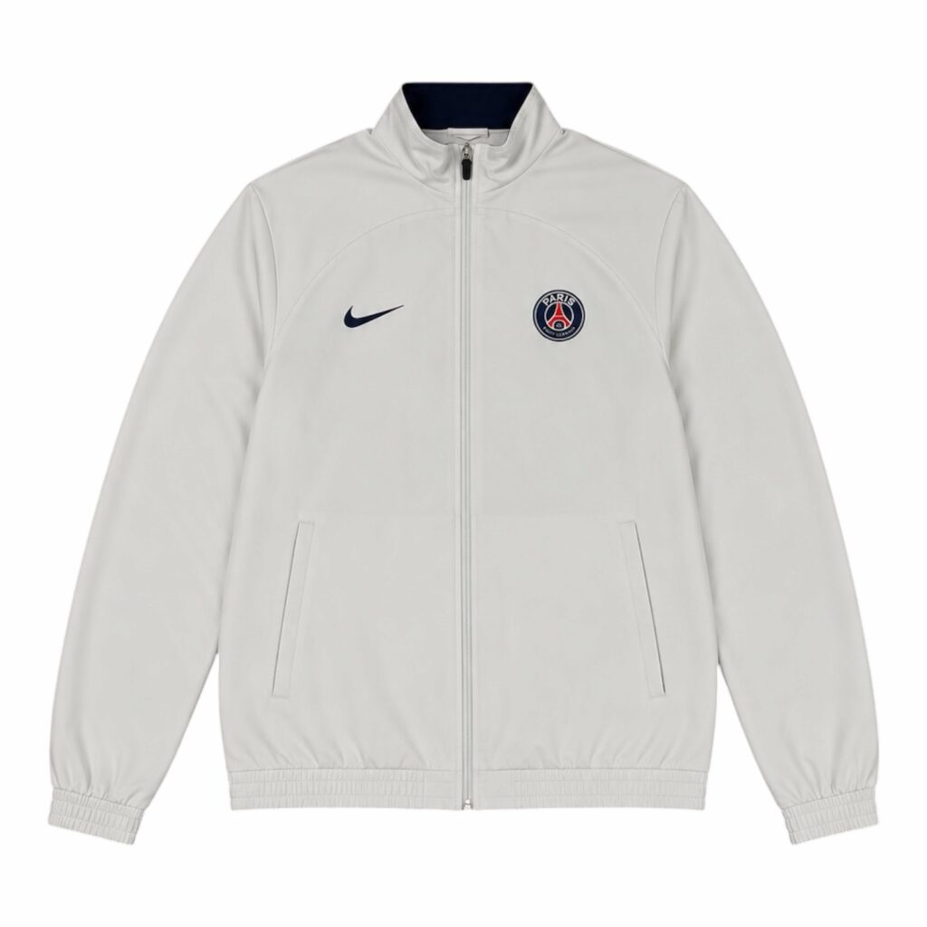 Nike PSG Trackjacket – Weiß/Navy