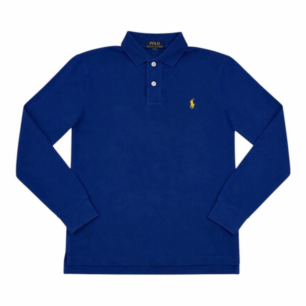 Polo Ralph Lauren Poloshirt Langarm – Royalblau