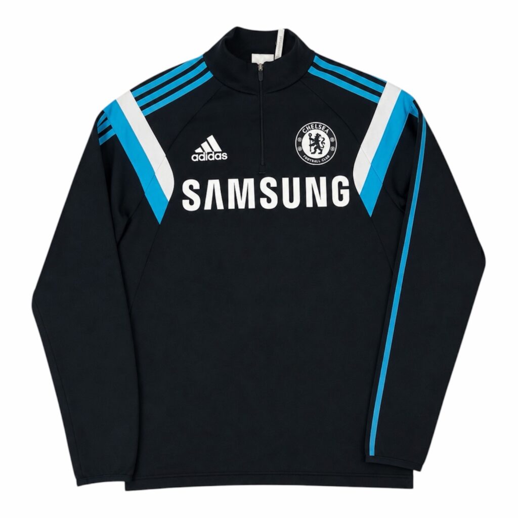 Adidas Chelsea FC Trainingstop – Schwarz/Blau