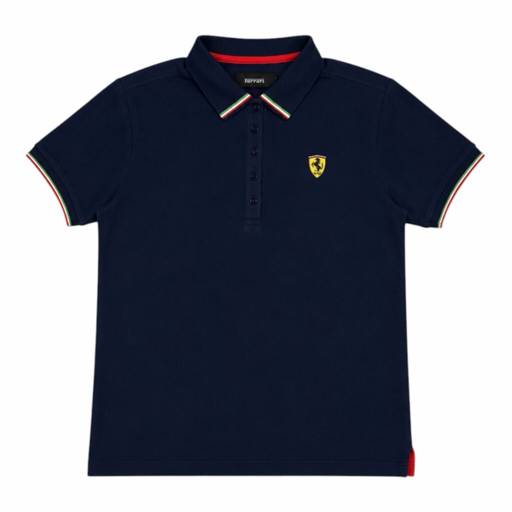 Ferrari Damen Poloshirt – Navy