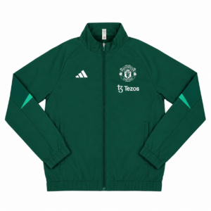 adidas manchester united trackjacket – grün