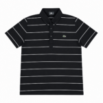 Lacoste Poloshirt – Schwarz/Weiß