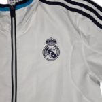 Adidas Real Madrid Trackjacket – Weiß/Blau
