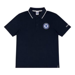 Shop Chelsea FC Poloshirt – Navy – Bild 1