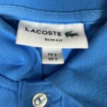 Lacoste Poloshirt Slim Fit – Blau
