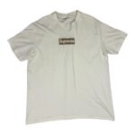 Supreme Box-Logo T-Shirt – Cremeweiß